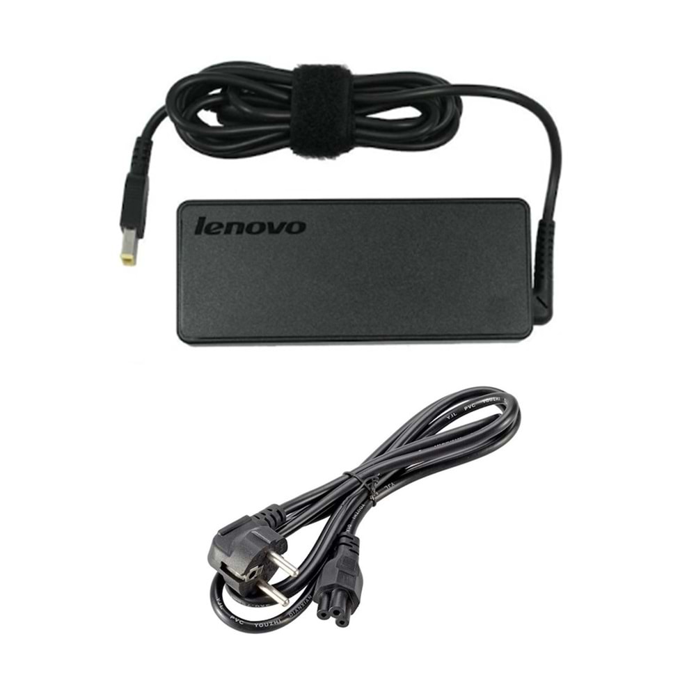 LENOVO 20V 2.25A USB TİP NOTEBOOK ADAPTÖRÜ ADLX45NCC3A + GÜÇ KABLOSU