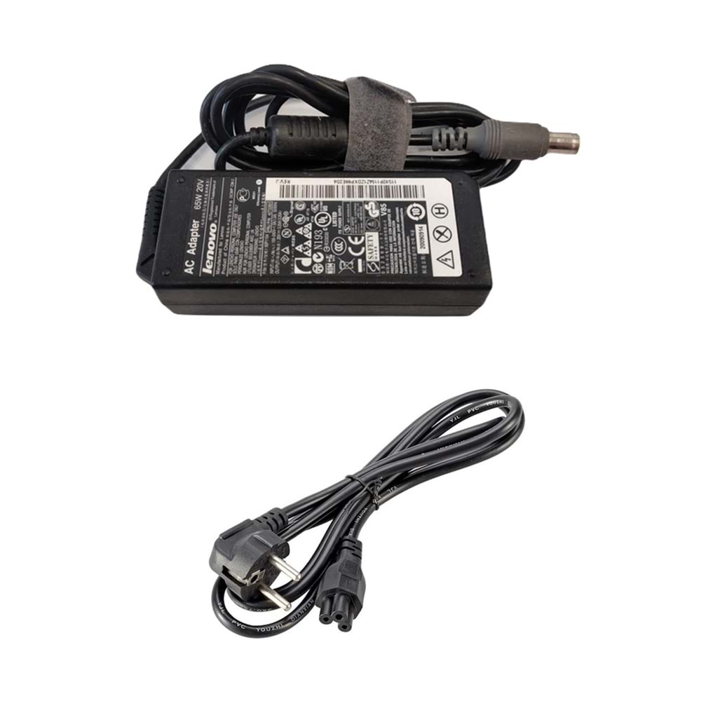 LENOVO ORJİNAL 20V 3.25A 65W NOTEBOOK ADAPTÖR DCWP CM-2