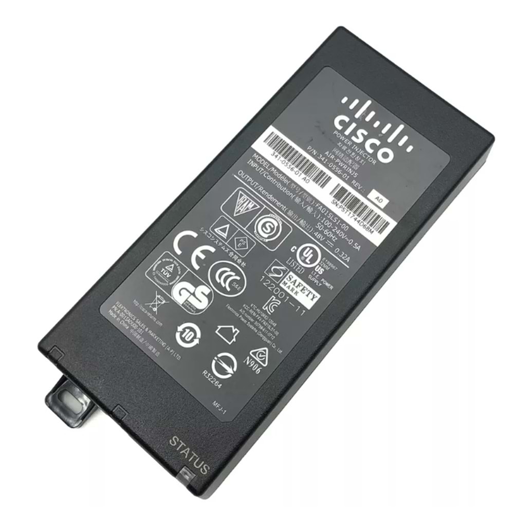 CİSCO AIR-PWRINJ5 FA015LS1-00 341-0556-01 POE POWER INJECTOR