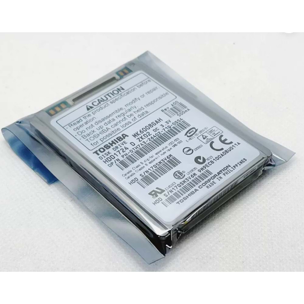 TOSHİBA MK6008GAH 60GB 1.8