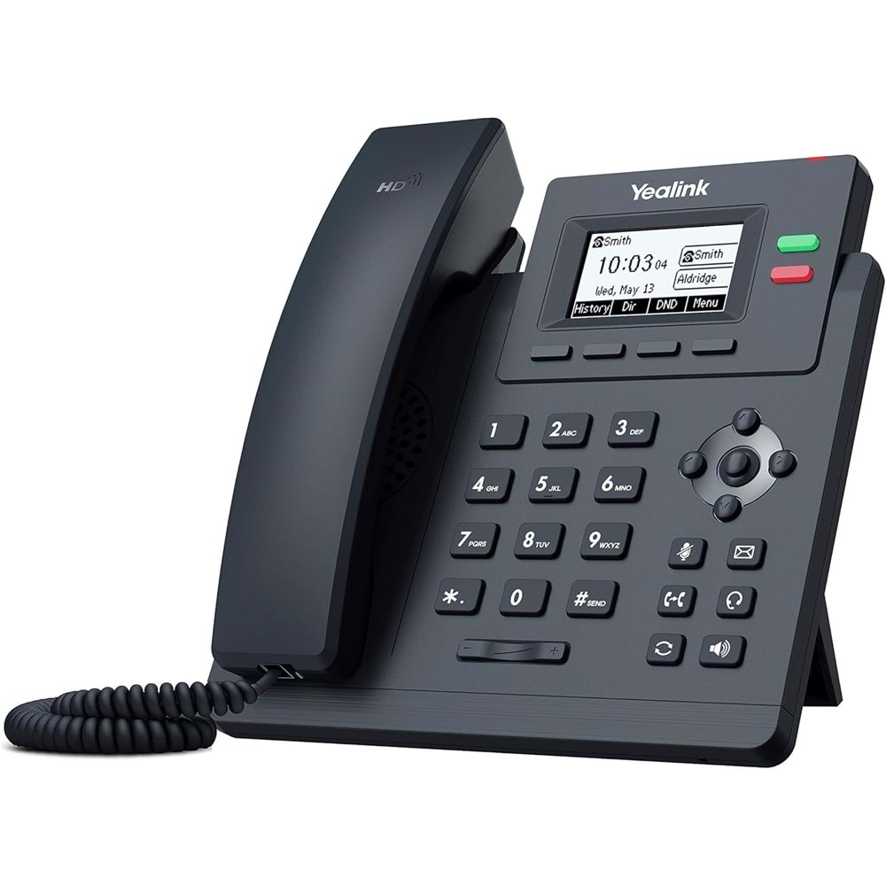 Yealink Classis IP Telefonu SIP-T31P POE Destekli Masaüstü Telefon İkinci EL