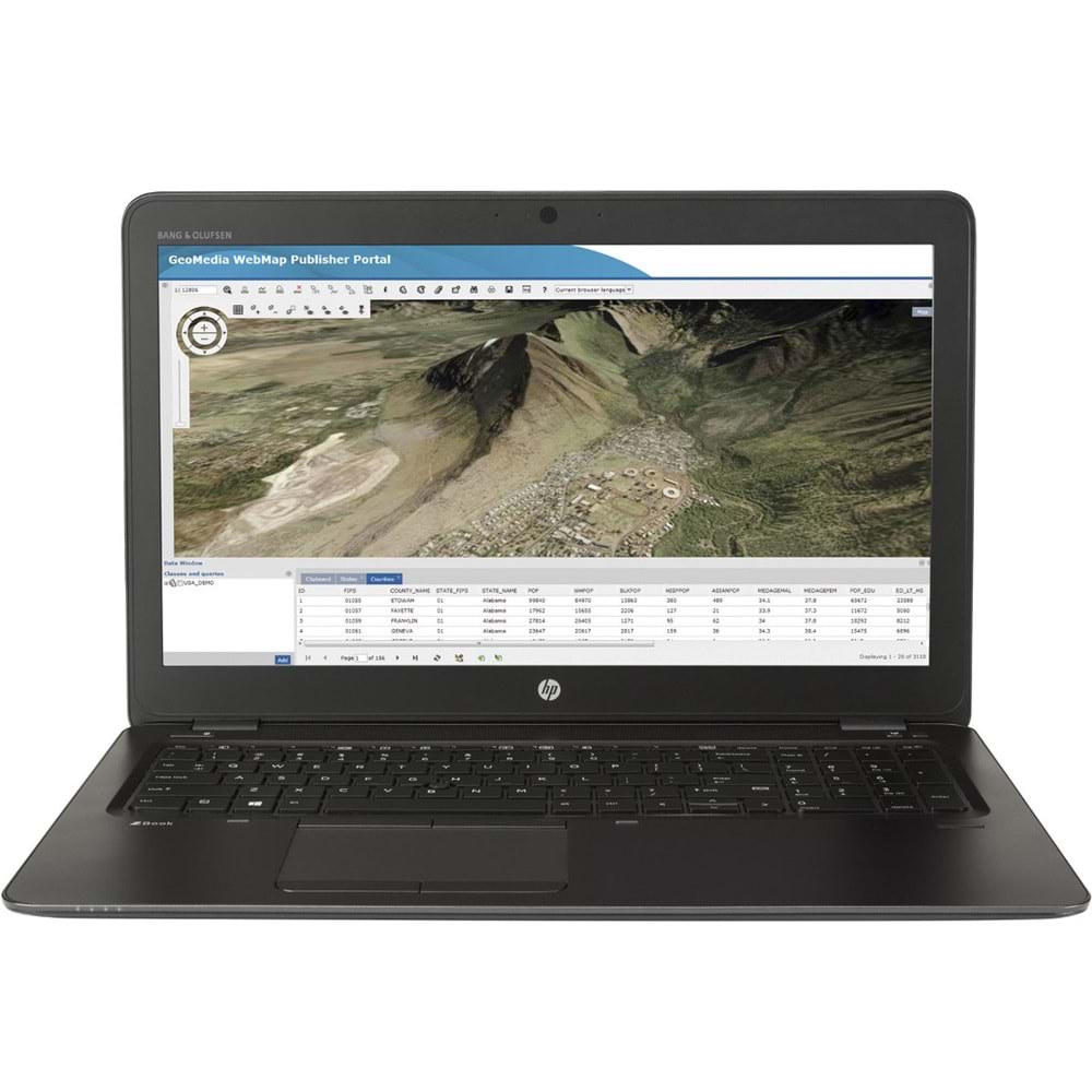 Hp Zbook 15U G3 İntel İ7-6600U 16 Gb Ram 256 Gb Ssd Amd W4190M Ekran Kartlı (2Gb) Workstation - İkinci El