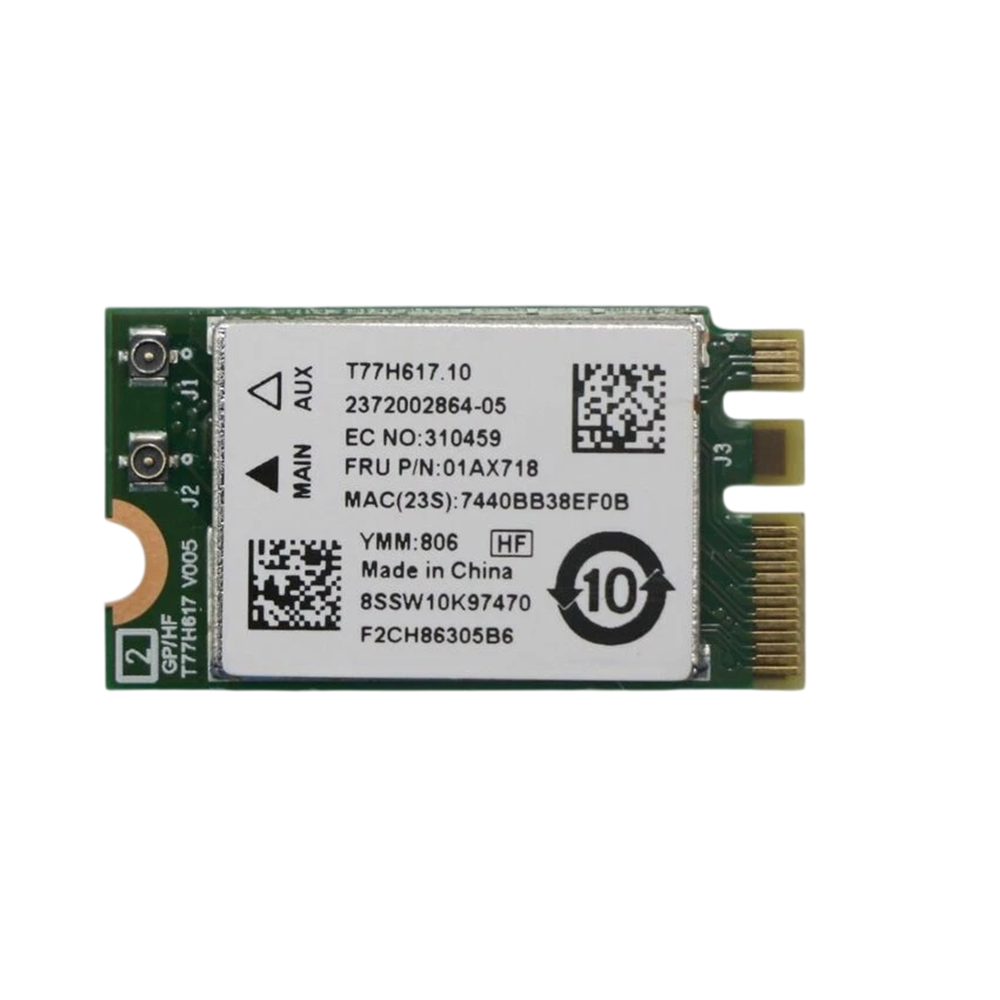 Intel T77H617.10 / Dell Wireless 1810 M.2 NGFF Wi-Fi + Bluetooth Kablosuz Ağ Kartı