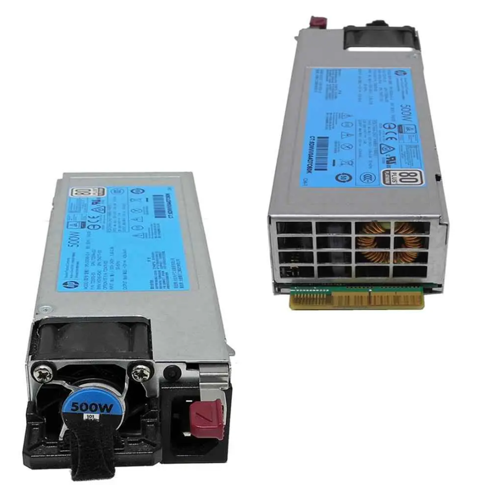 HPE HSTNS-PL40 500W Sunucu Güç Kaynağı – ProLiant Gen9 / Gen10 Uyumlu - Outlet