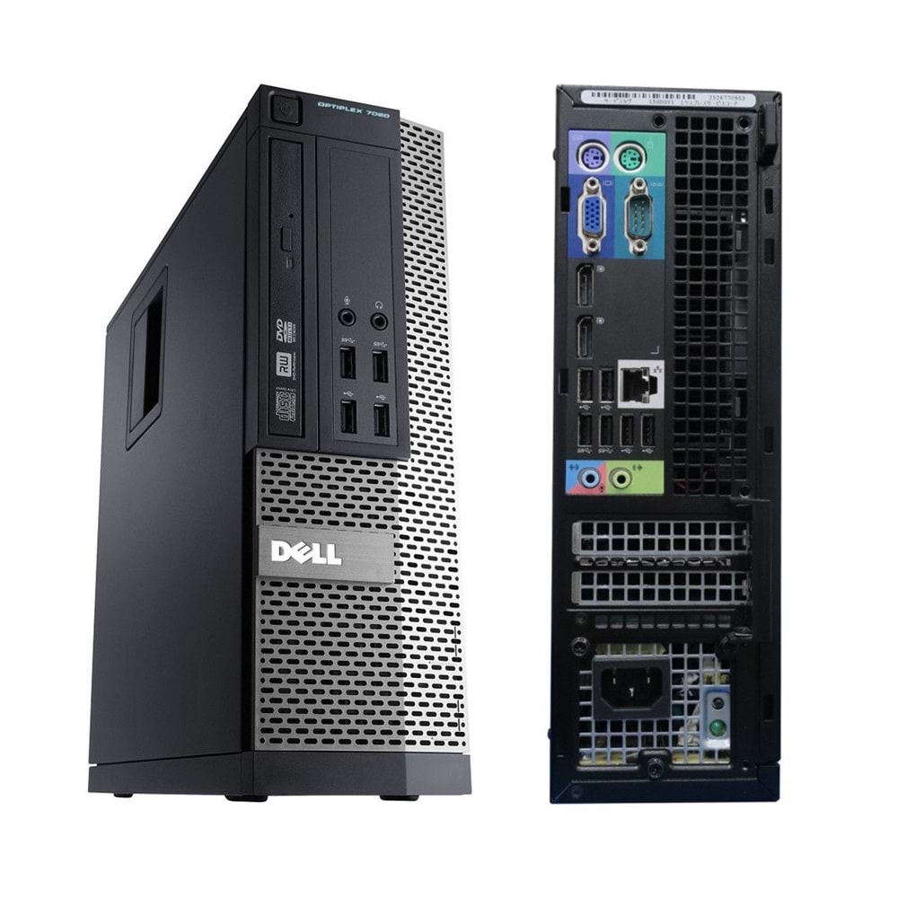 Dell Optiplex 7020 Sff Intel İ5-4.Nesil 8 Ram 128 Ssd Masaüstü Bilgisayar - İkinci El