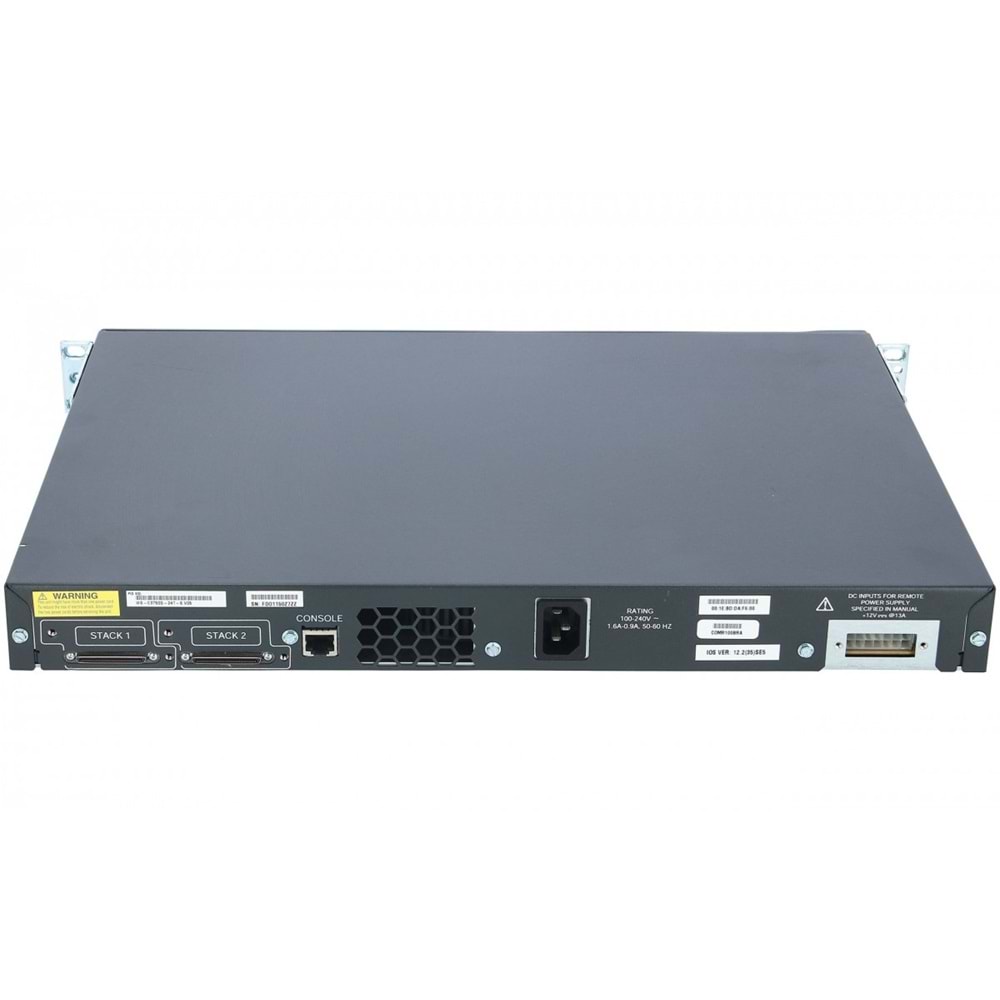 Cisco WS-C3750G-24T-S 24 Port Gigabit Yönetilebilir Switch Testleri Yapılmış 1 Yıl Garantili