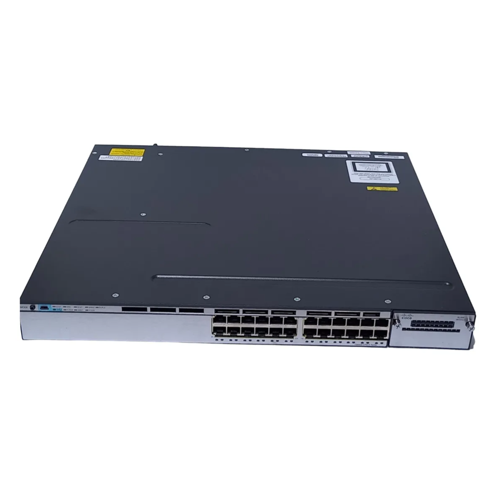 Cisco TNY-WS3750X-3560X 24 Port Yönetilebilir Gigabit Switch Testleri Yapılmış 1 Yıl Garantili