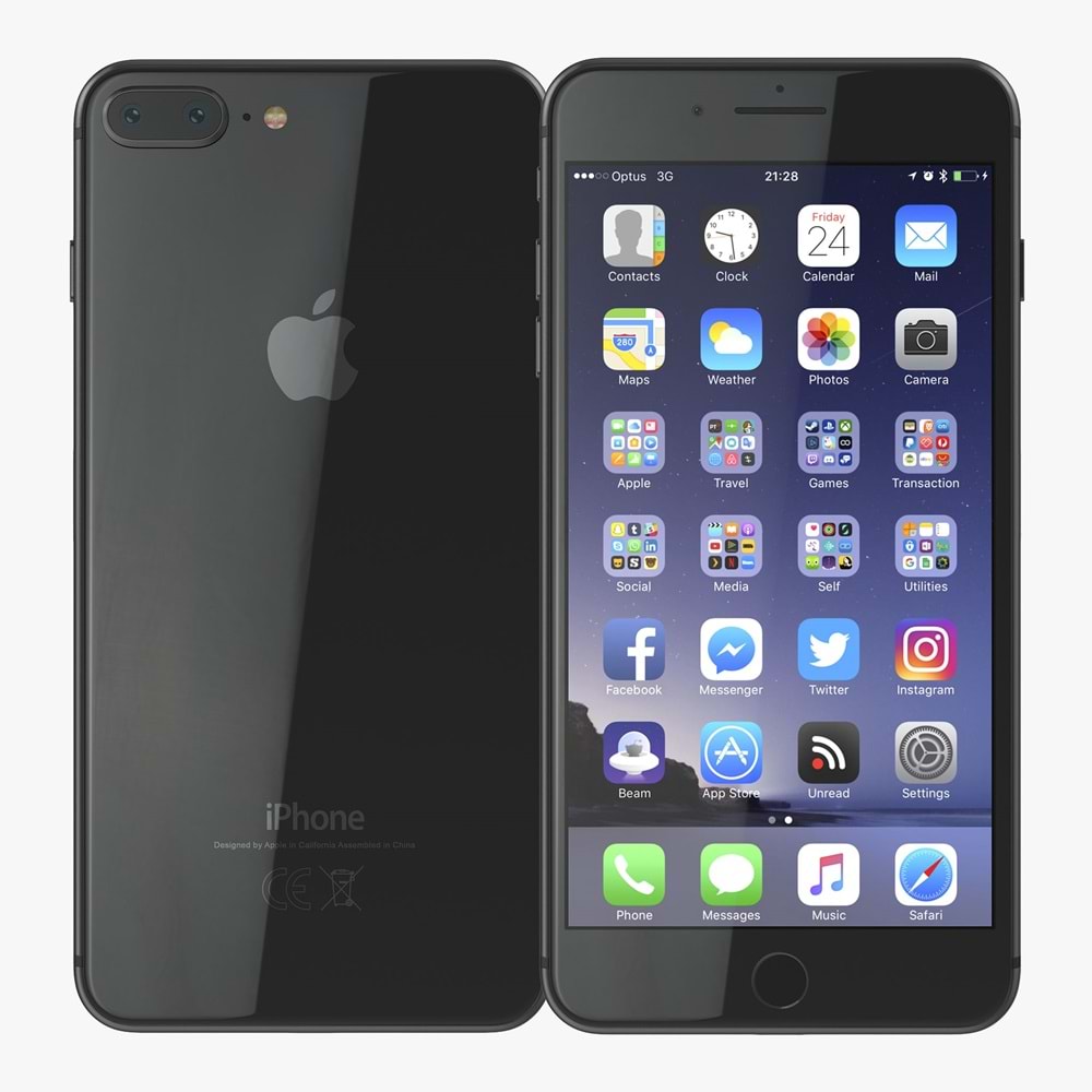 Apple iPhone 8 Plus (64 GB) Siyah ( 12 Ay Garantili) İkinci EL