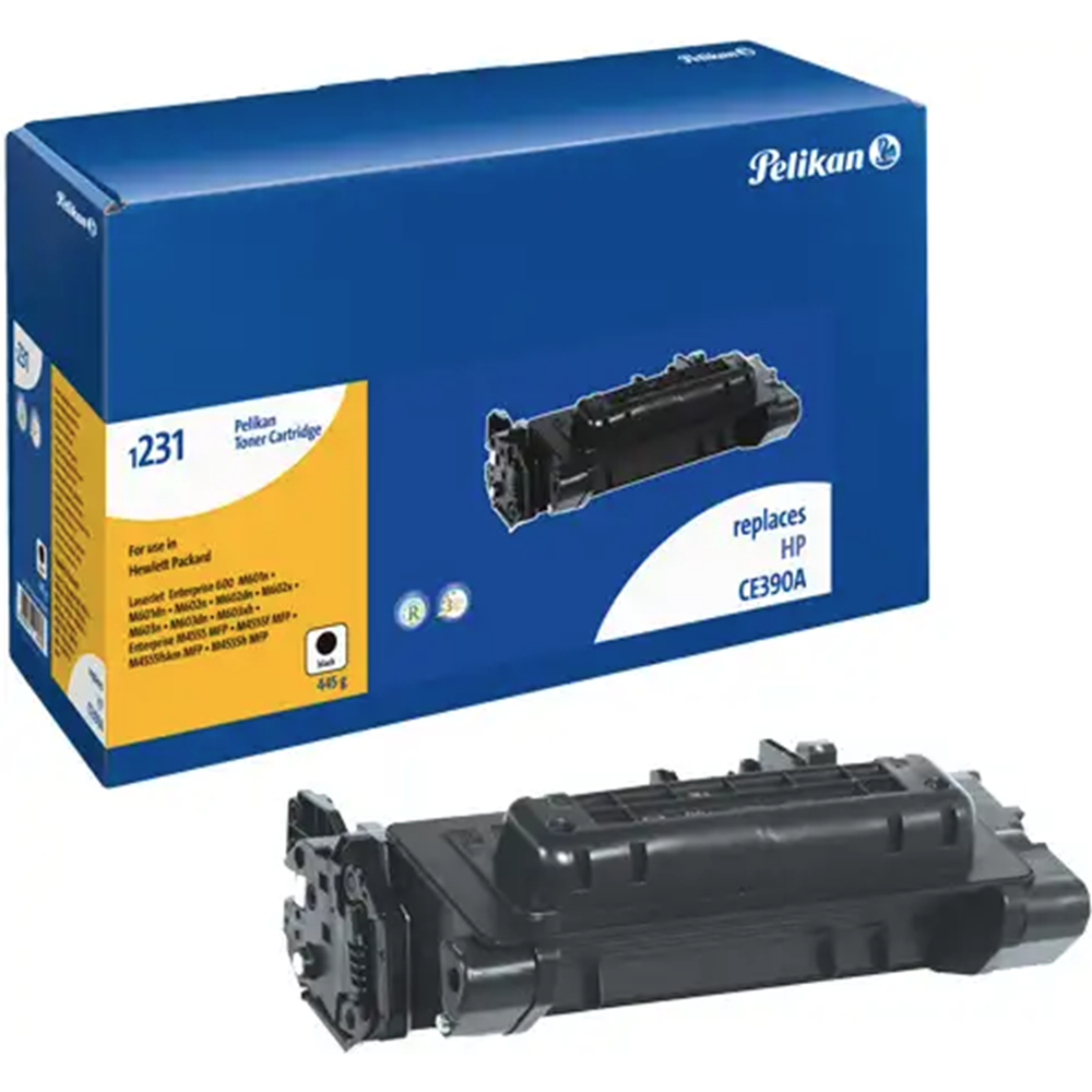 Pelikan CE390A Siyah Toner M4555/M601/M602/M603