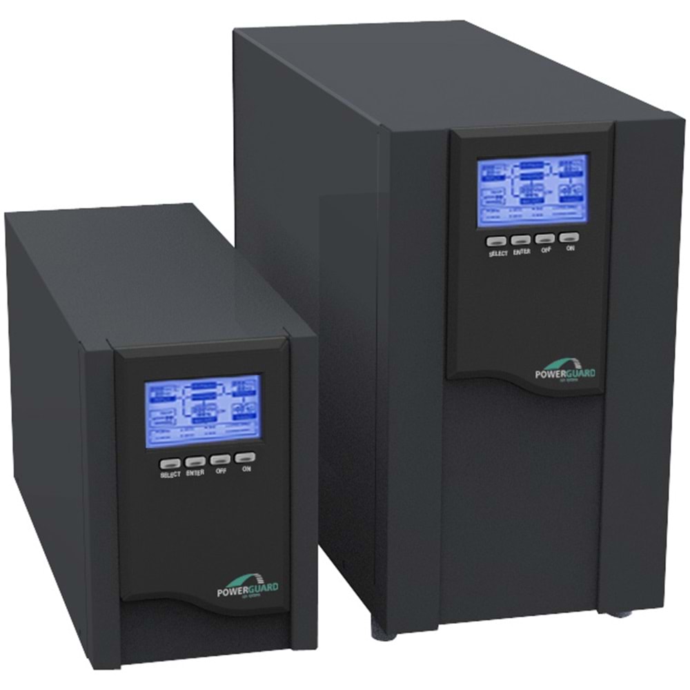 Powerguard UQ11-003 3000 kVa Online UPS Güç Kaynağı Yenilenmiş