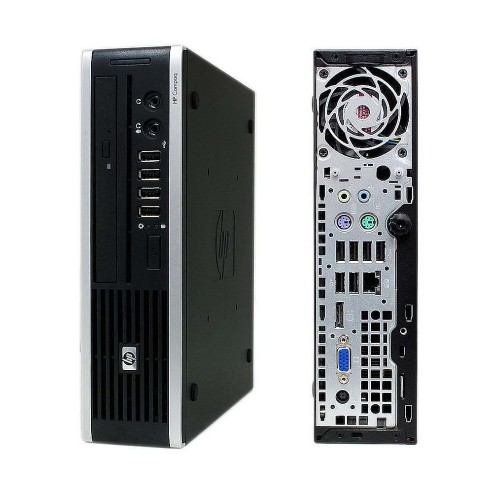 HP Compaq 8300 Ultra-Slim Desktop Intel i5-3.Nesil 8 Ram 128 SSD PC - İkinci EL