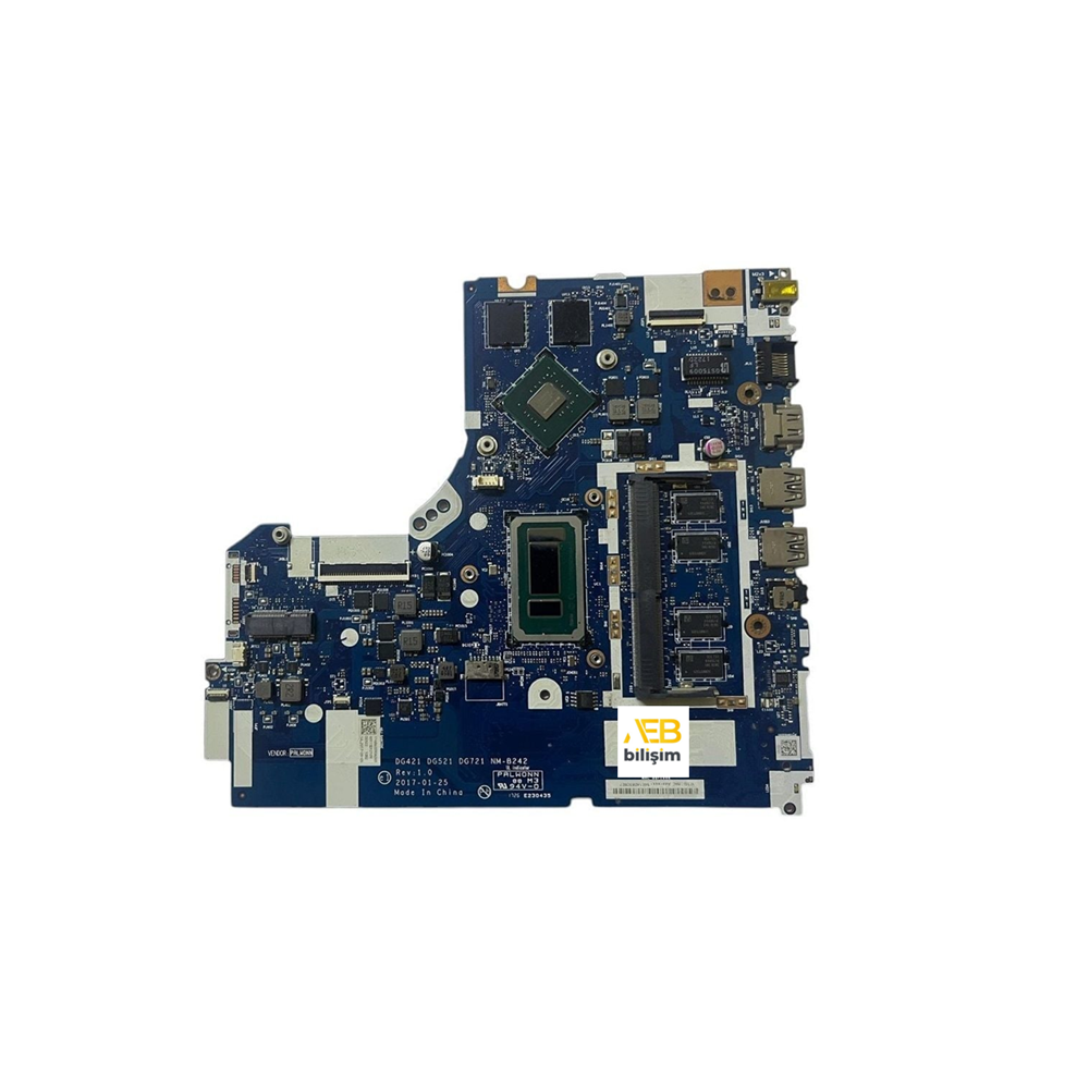 Lenovo IdeaPad 320 NM-B242 DG421 DG521 DG721 i3-6006U İşlemcili Notebook Anakart