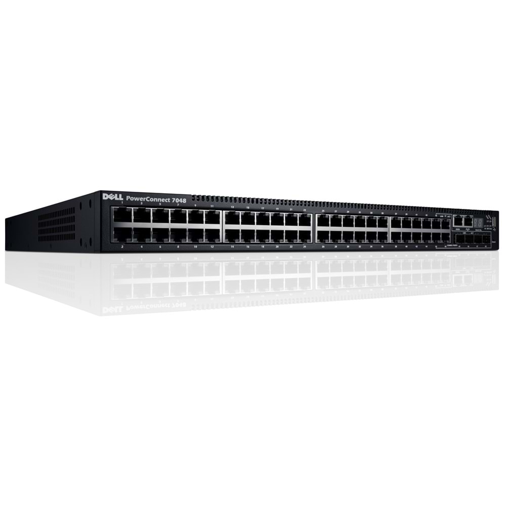 Dell PowerConnect 7048 48 Port Gigabit Yönetilebilir Layer 3 Network Switch - İkinci EL