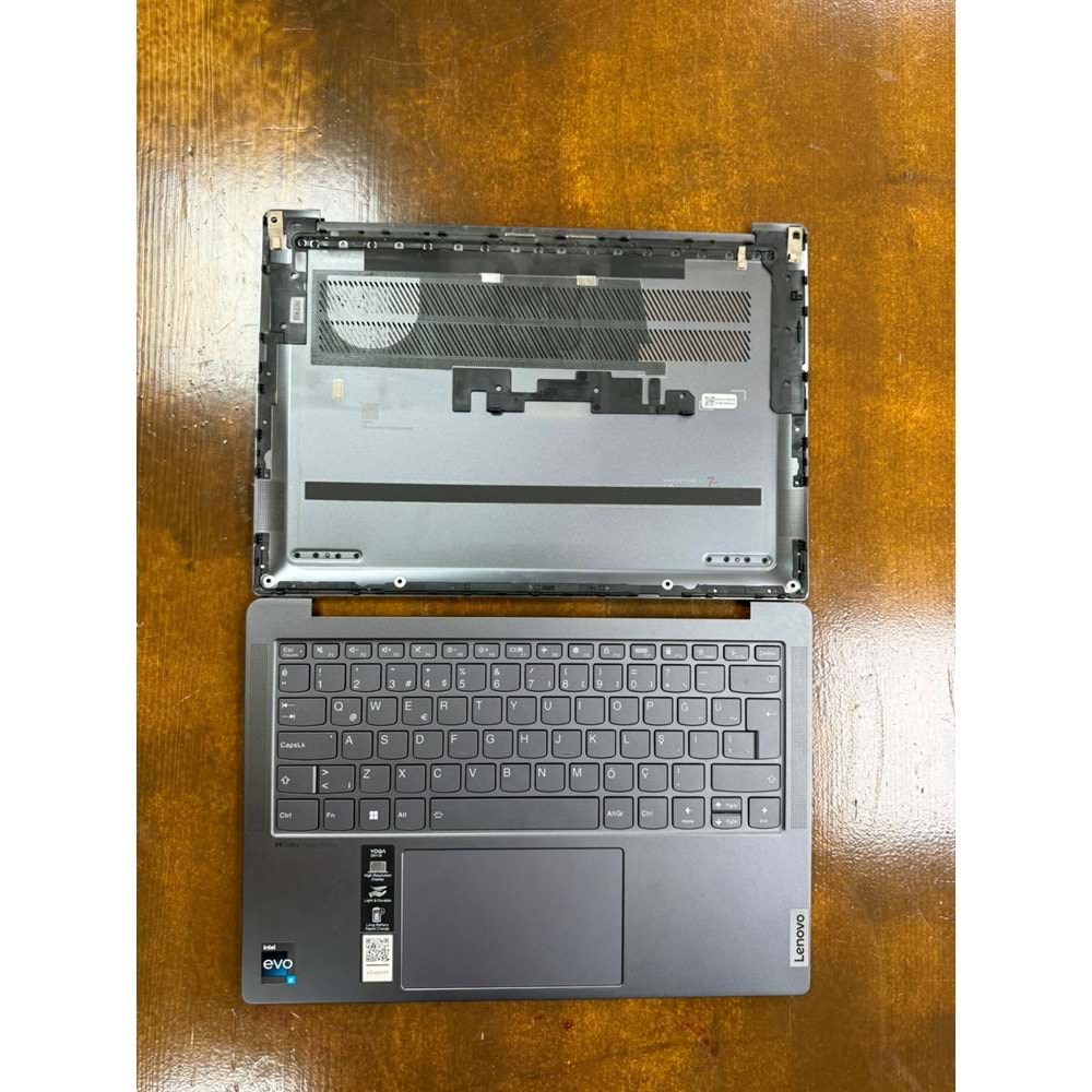 Lenovo Yoga Slim 6 14IAP8 Klavye Kasa Komple Kasa Orjinal - Çıkma