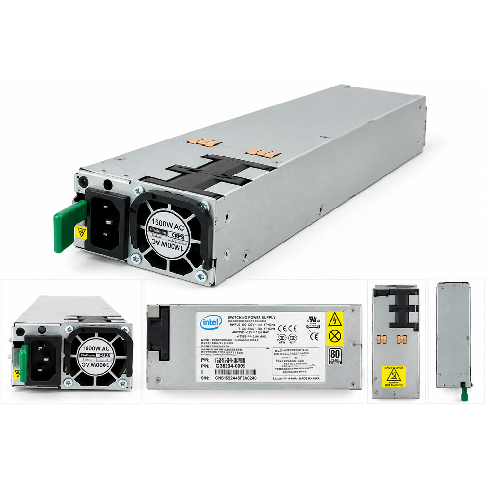 Intel PSSF162202A G36234-009 1600W Platinum Server Power Supply - İkinci EL