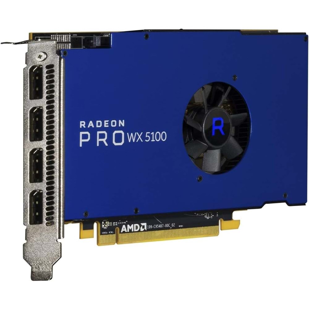 AMD Radeon Pro WX 5100 8GB GDDR5 Profesyonel Ekran Kartı - İkinci EL