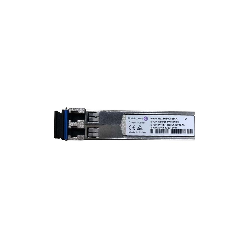 Alcatel Lucent 3HE00028CA Sfp-Gıge-Lx-Lc Rohs 6/6 Ddm Modül