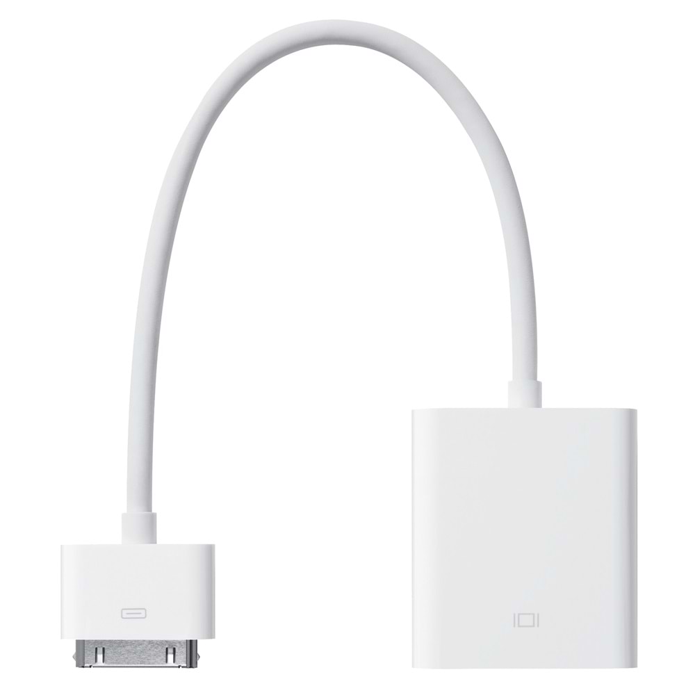 Apple 30 Pin VGA Adaptörü Dönüştürücü A1368 Orjinal Teşhir Ürün