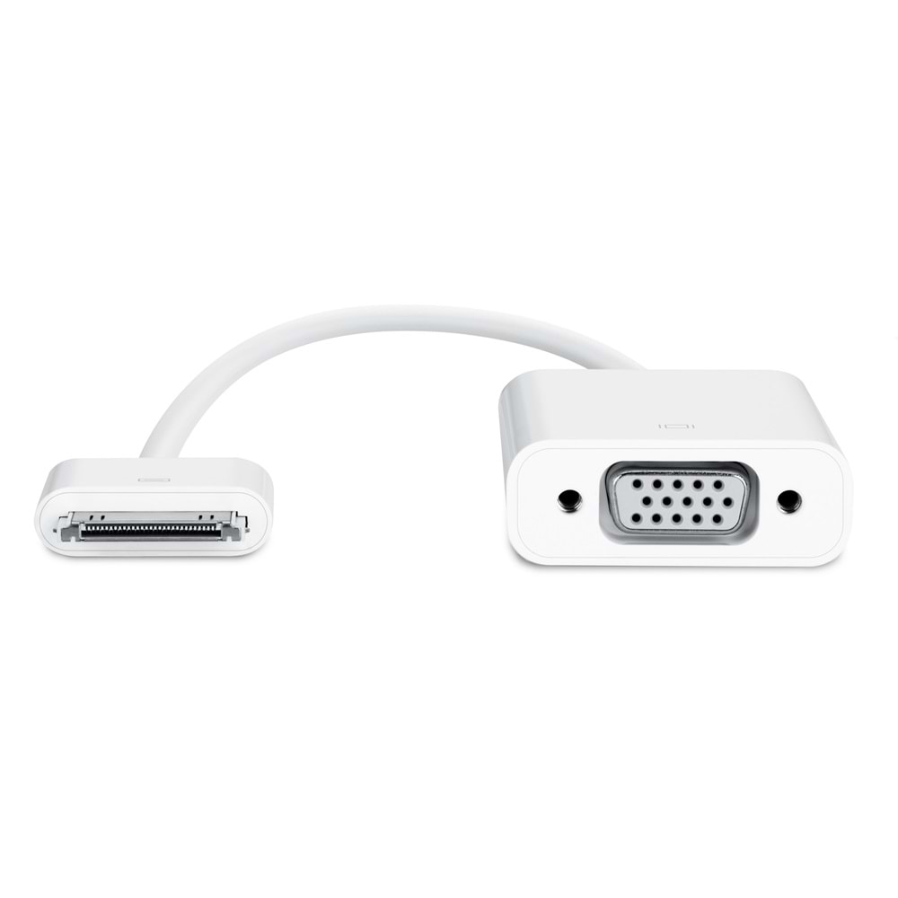 Apple 30 Pin VGA Adaptörü Dönüştürücü A1368 Orjinal Teşhir Ürün