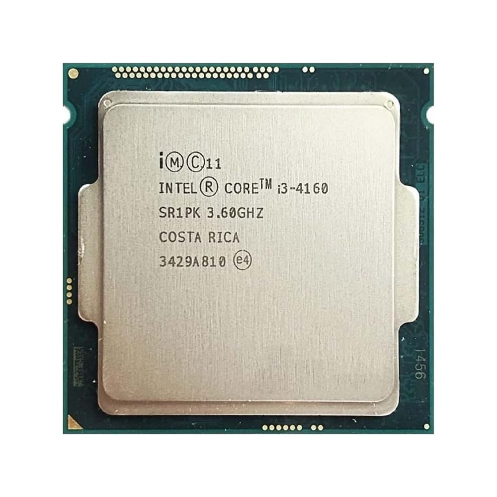 Intel Core I3 4160 3,6 Ghz Işlemci 3m 54W Lga 1150 Tray