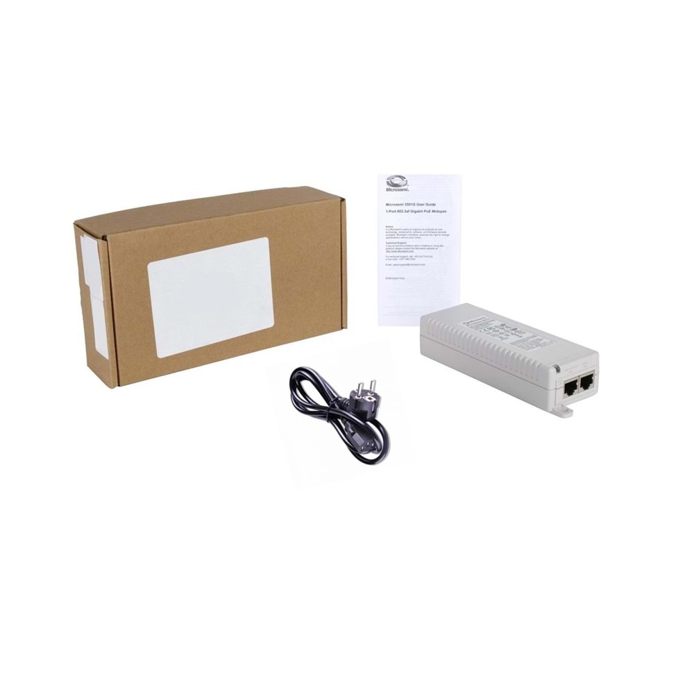 Microsemi 3501G Poe Adaptör 48V