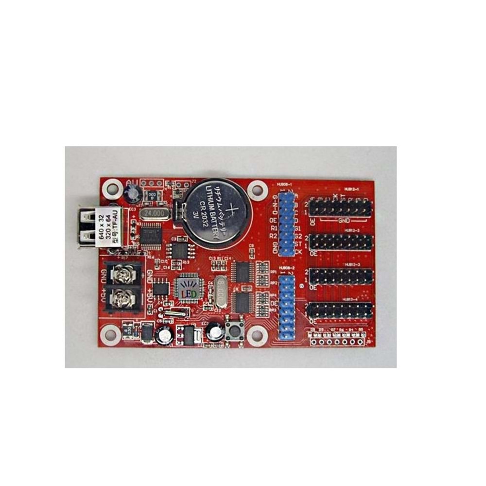 Powerled LED Panel Kartı (Tf-Au) USB (4x8) Hd-A3 * (TF-A6U) Ux4 4lü Kart