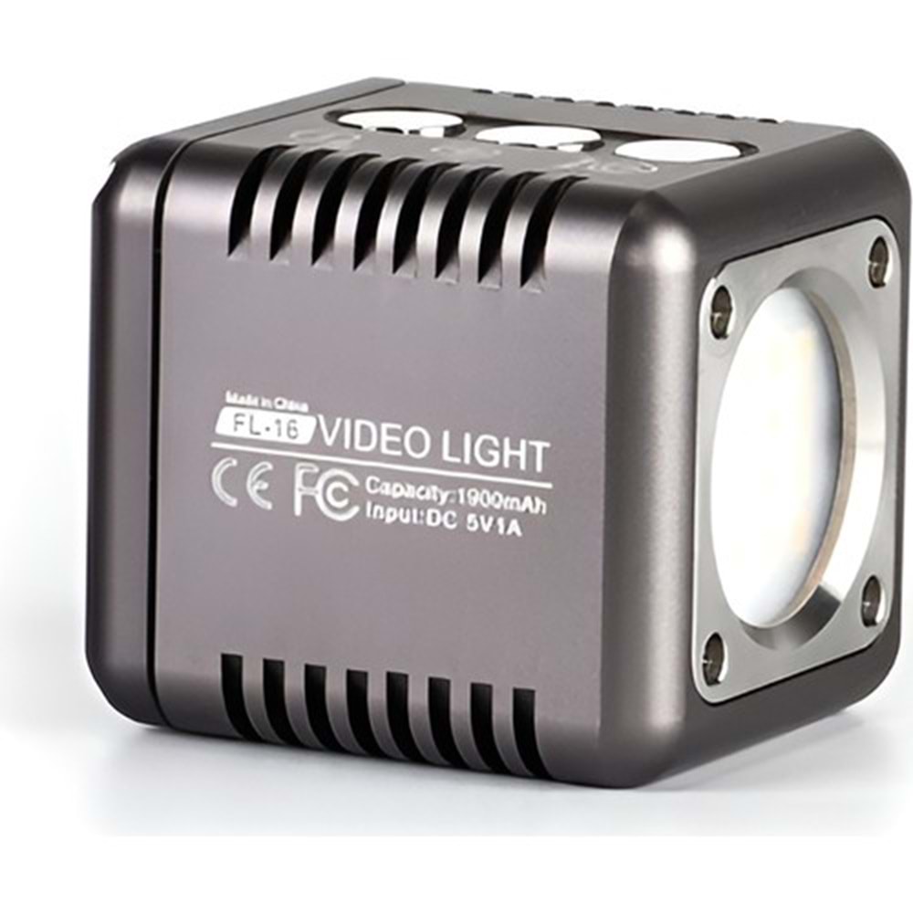Sunway Foto Sunwayfoto Fl-16 Kamera Video Fotoğrafçılığı Için Mini Led Işık 3000-5500K IP66