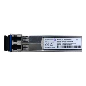 ALCATEL LUCENT 3HE00028CA SFP-GIGE-LX-LC ROHS 6/6 DDM MODÜL