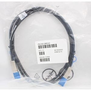 Sun Oracle Amphenol 530-3883-01 External Mini-SAS Cable SFF-8088 To SFF-8088 2M