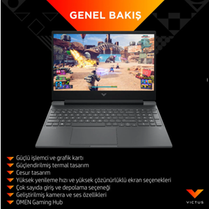 Hp Victus Amd Ryzen 7-8845Hs 16Gb 1Tb Ssd Rtx4060 8Gb 15.6
