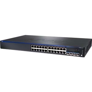 Juniper EX2200-24P-4G | 24 Port GbE | Full PoE | 4x SFP Uplink Switch - REFURBİSHED