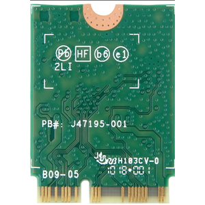 Intel 9560NGW M.2 Wi-Fi & Bluetooth Modülü – 1.73 Gbps, Dual Band, Bluetooth 5