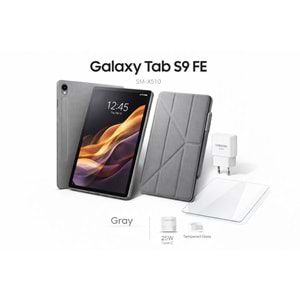 Samsung Galaxy Tab S9 FE SM-X510 128 GB 6 GB RAM 10.9” Tablet Gray (Kutulu Teşhir)