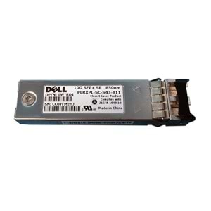Dell PLRXPL-SC-S43-811 10GbE SFP+ 850nm SR Optik Transceiver Modül