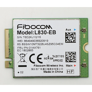 Fibocom Wireless L830-EB M.2 Kart Hücresel LTE Kablosuz Modülü Thinkpad Uyumlu