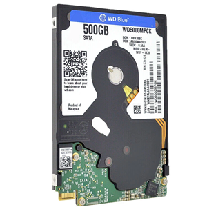 WD Blue WD5000MPCK UltraSlim 500GB Harddisk