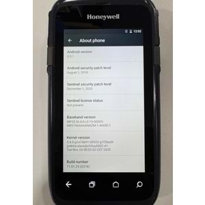HONEYWELL CT50 El Terminali + Batarya + Cradle