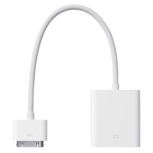 Apple 30 Pin VGA Adaptörü Dönüştürücü A1368 Orjinal Teşhir Ürün