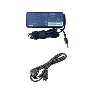 Lenovo Orjinal 20V 4.5A 90W USB Tip Notebook Adaptör ADLX90NCC3A + Güç Kablosu