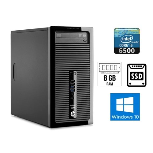 HP PRODESK 400 G3 MT I5-6500 IŞLEMCİ 8GB RAM 256GB SSD MASAÜSTÜ OFİS BİLGİSAYARI
