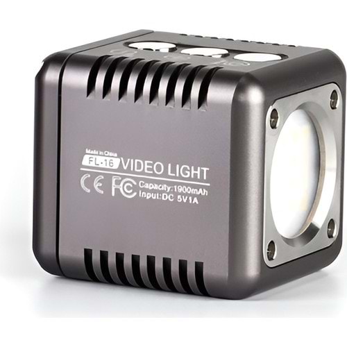 SUNWAY FOTO SUNWAYFOTO FL-16 KAMERA VİDEO FOTOĞRAFÇILIĞI IÇİN MİNİ LED IŞIK 3000-5500K IP66