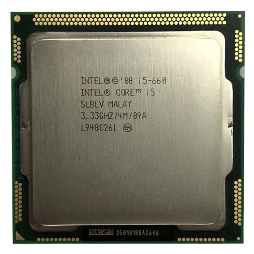 Intel Core I5-660 3.3 Ghz 4 MB Cache Lga 1. Nesil 1156 Pin Işlemci