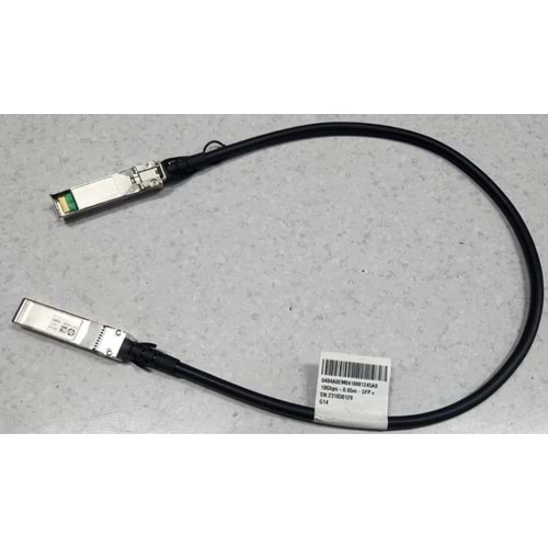 HP HPE FlexNetwork X240 JD095C 10G SFP+ to SFP+ 0.65m Direct Attach Copper Cable