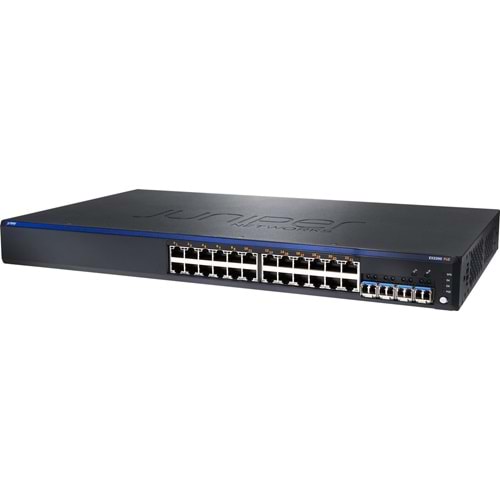 Juniper EX2200-24P-4G | 24 Port GbE | Full PoE | 4x SFP Uplink Switch - REFURBİSHED