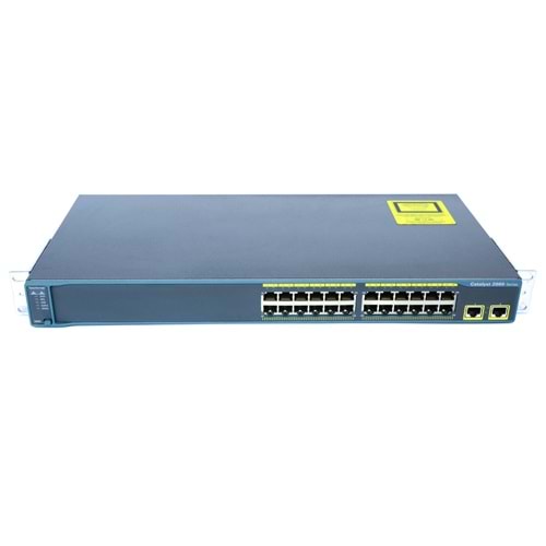 Cisco Catalyst WS-C2960-24TT-L Catalyst 2960 Switch Testleri Yapılmış 1 Yıl Garantili İkinci EL