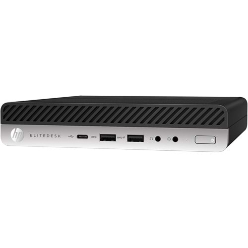 HP Elitedesk 800 G4 Intel Core i3-8300T 8 Ram 256 SSD Desktop Mini PC -İkinci EL