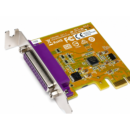 HP 801549-001 PCI Express x1 Paralel Port LPT DB25 Genişleme Kartı PAR6408A
