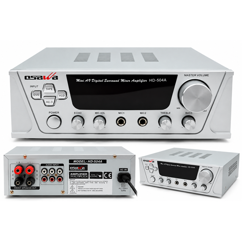 Osawa HD-504A MİNİ AV STEREO AMPLİFİKATÖR - İkinci EL