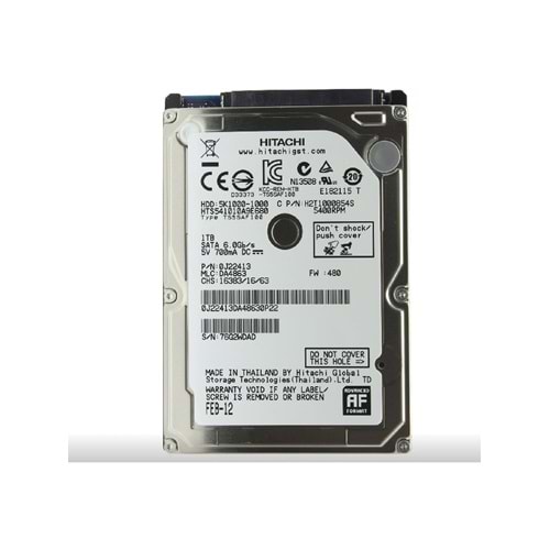 Hitachi 5K1000 HTS541010A9E680 1 Tb 5400 Rpm Disk