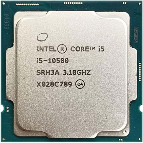 Intel Core I5 10500 3,1 Ghz 12 MB Cache 1200 Pin Tray Işlemci